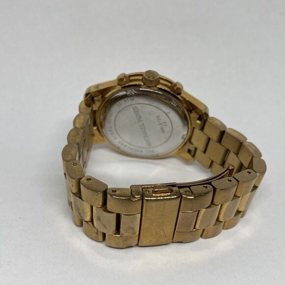 Michael Kors Runway MK5128 Womens Stainless Steel Analog Dial Quartz Watch MP751 - Picture 10 of 12